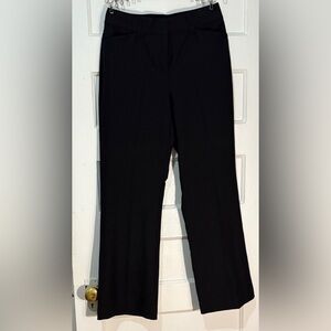 INC International Concepts Black Wide Leg Pants EUC Size 8